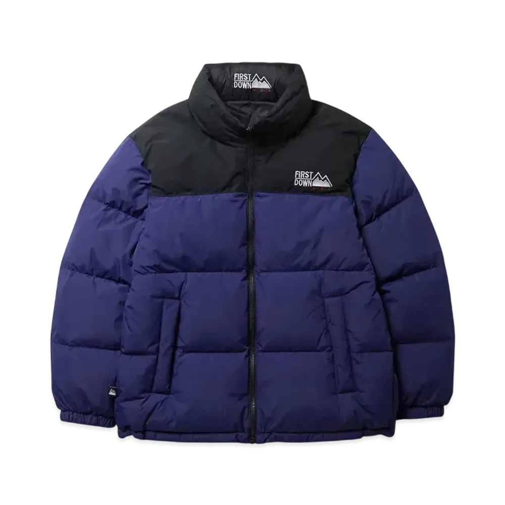 FIRST DOWN Bubble Down Jkt Microft "Navy"