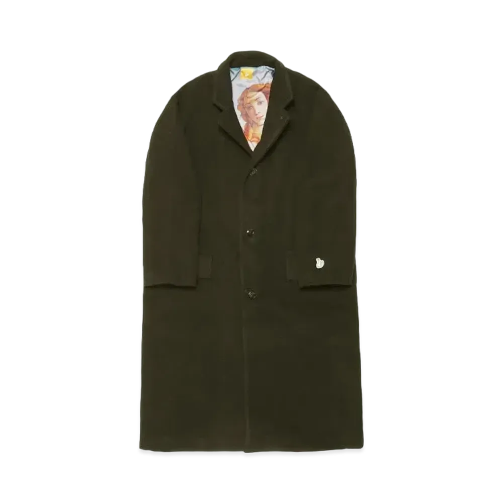FR2 Don't be Flasher Chesterfield Coat "Khaki"