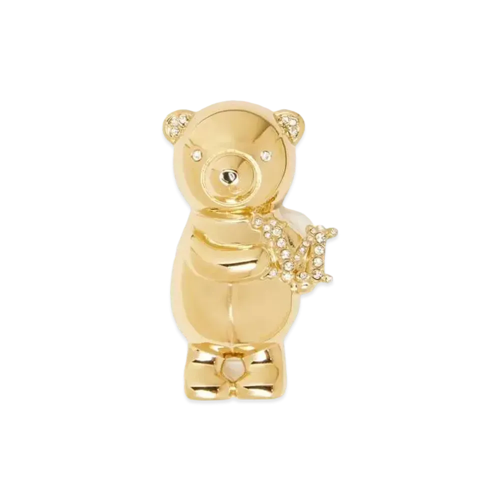 Max Mara Teddy Brooch Metal Teddy Brooch "Gold"