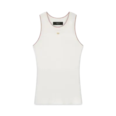 AMIRI Women's Open Back Tank "Vintage Pink"