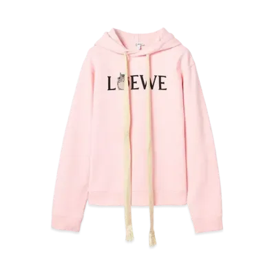 LOEWE x My Neighbor Totoro Hoodie In Cotton "Pink"
