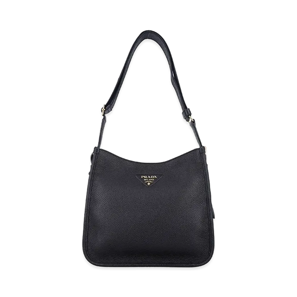 PRADA Women's 'Hobo' Crossbody Bag "Black"