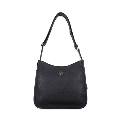 PRADA Women's 'Hobo' Crossbody Bag "Black"