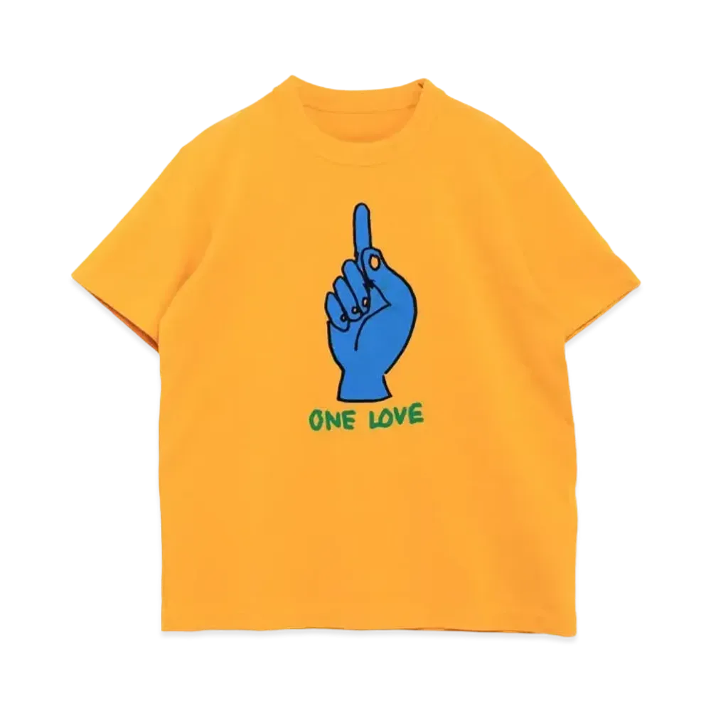 sacai x Gonz ONE LOVE T-Shirt "Yellow"