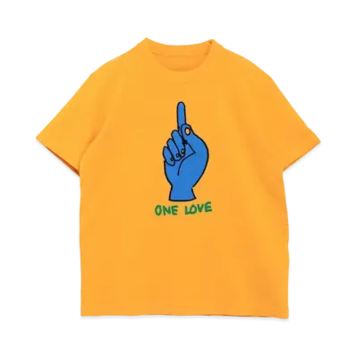 sacai x Gonz ONE LOVE T-Shirt "Yellow"