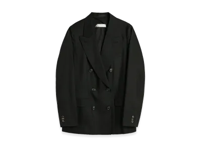 OUR LEGACY Women's Chemise Blazer "Void Black Veil Wool"