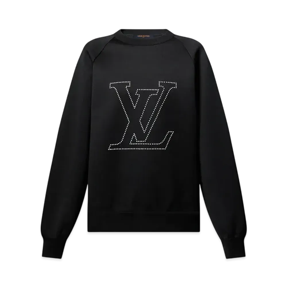 Louis Vuitton Studded Lv Sweater "Black Shining"