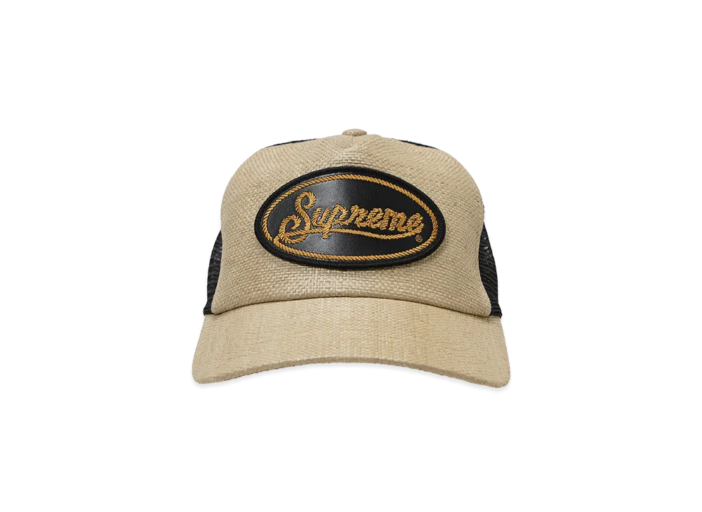 Supreme Raffia Mesh Back 5-Panel 
