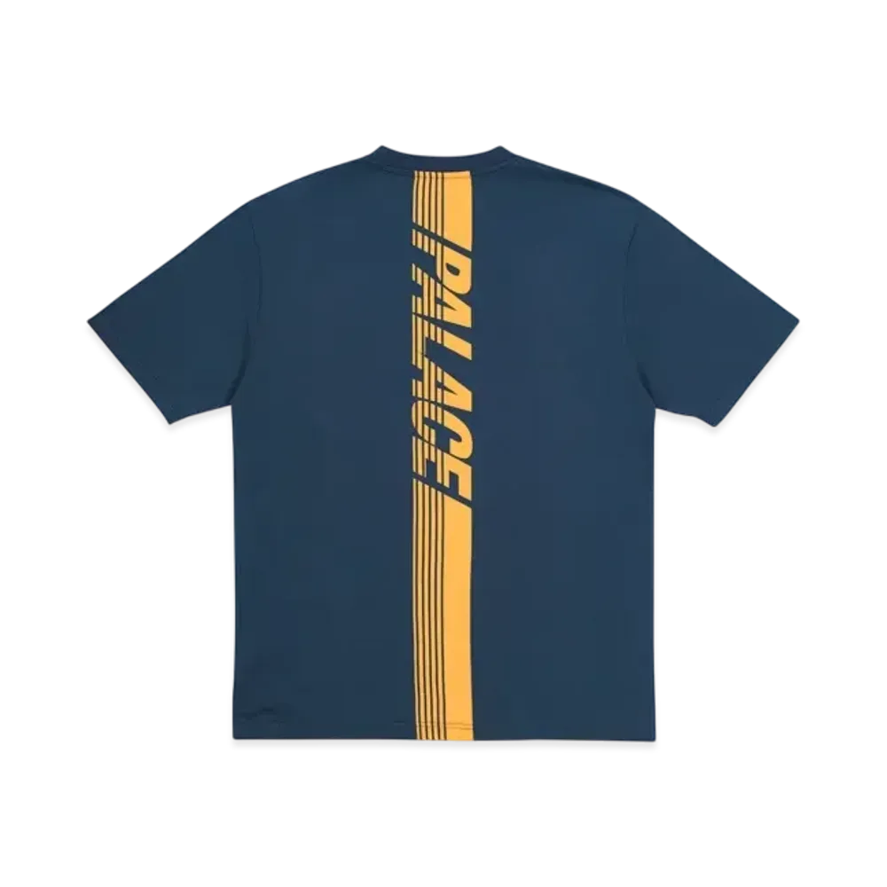 PALACE Line Stripe T-Shirt "Navy"