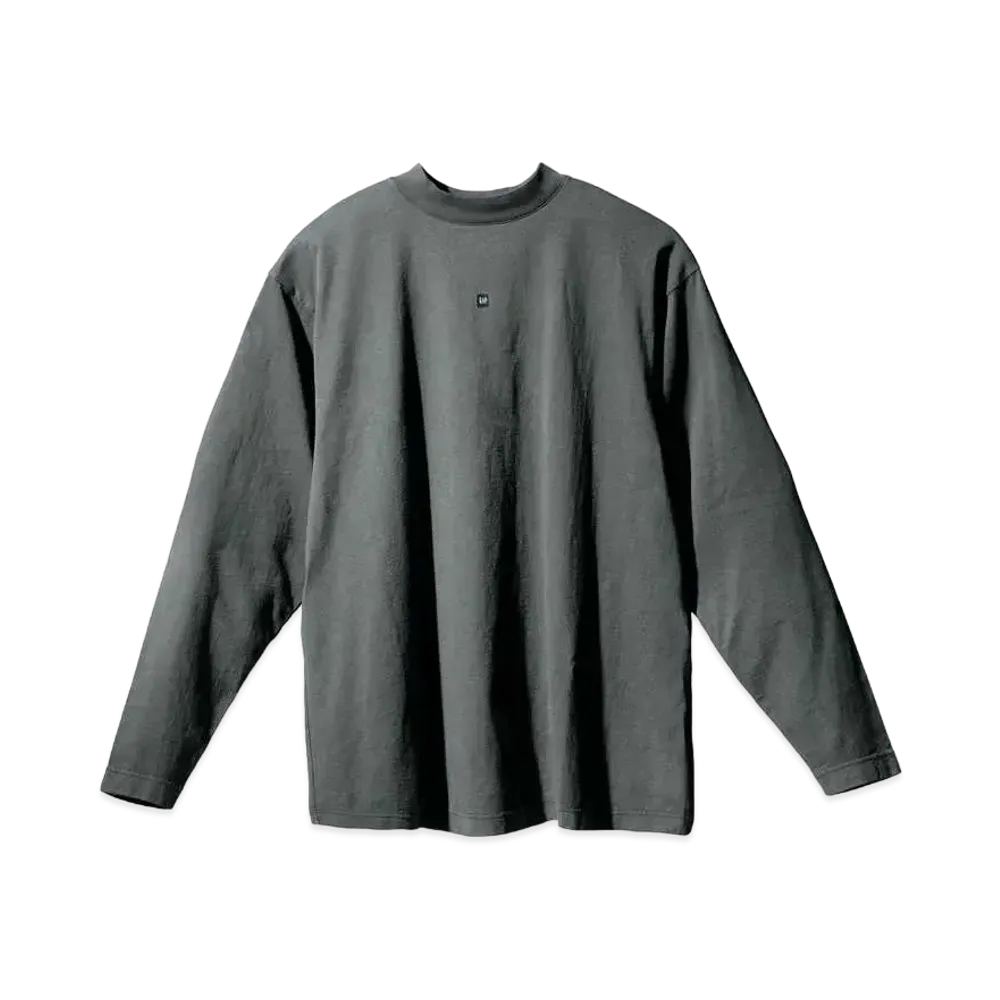 YEEZY GAP Logo Longsleeve Tee "Dark Green"