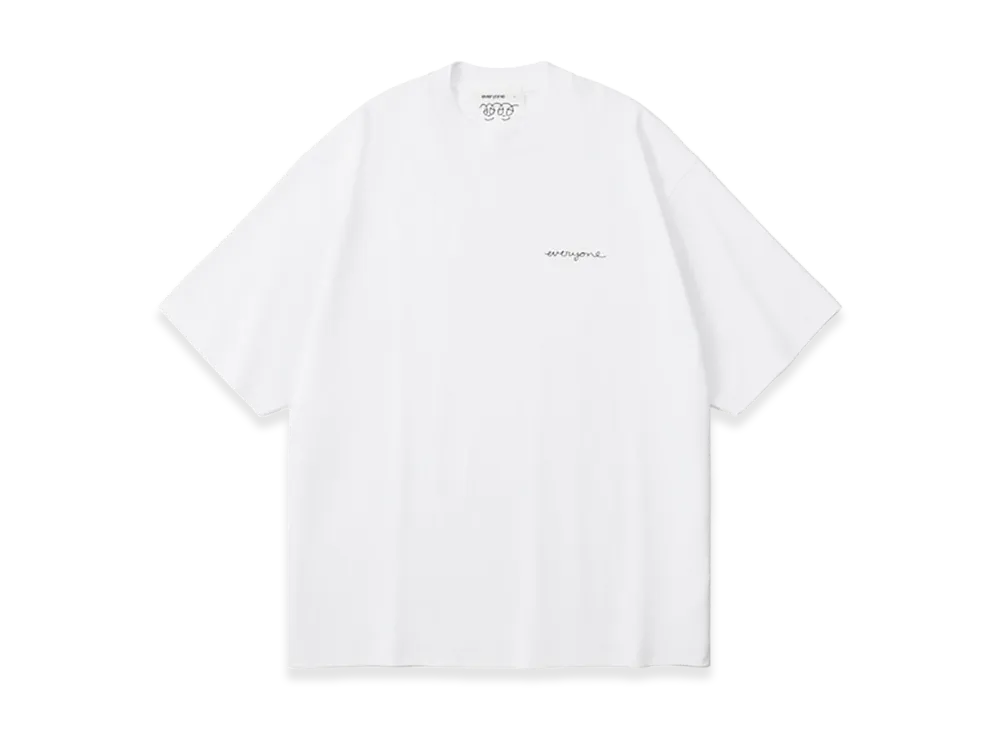 everyone Women's J.30000 Rooftop Logo Tee Shirt "White"