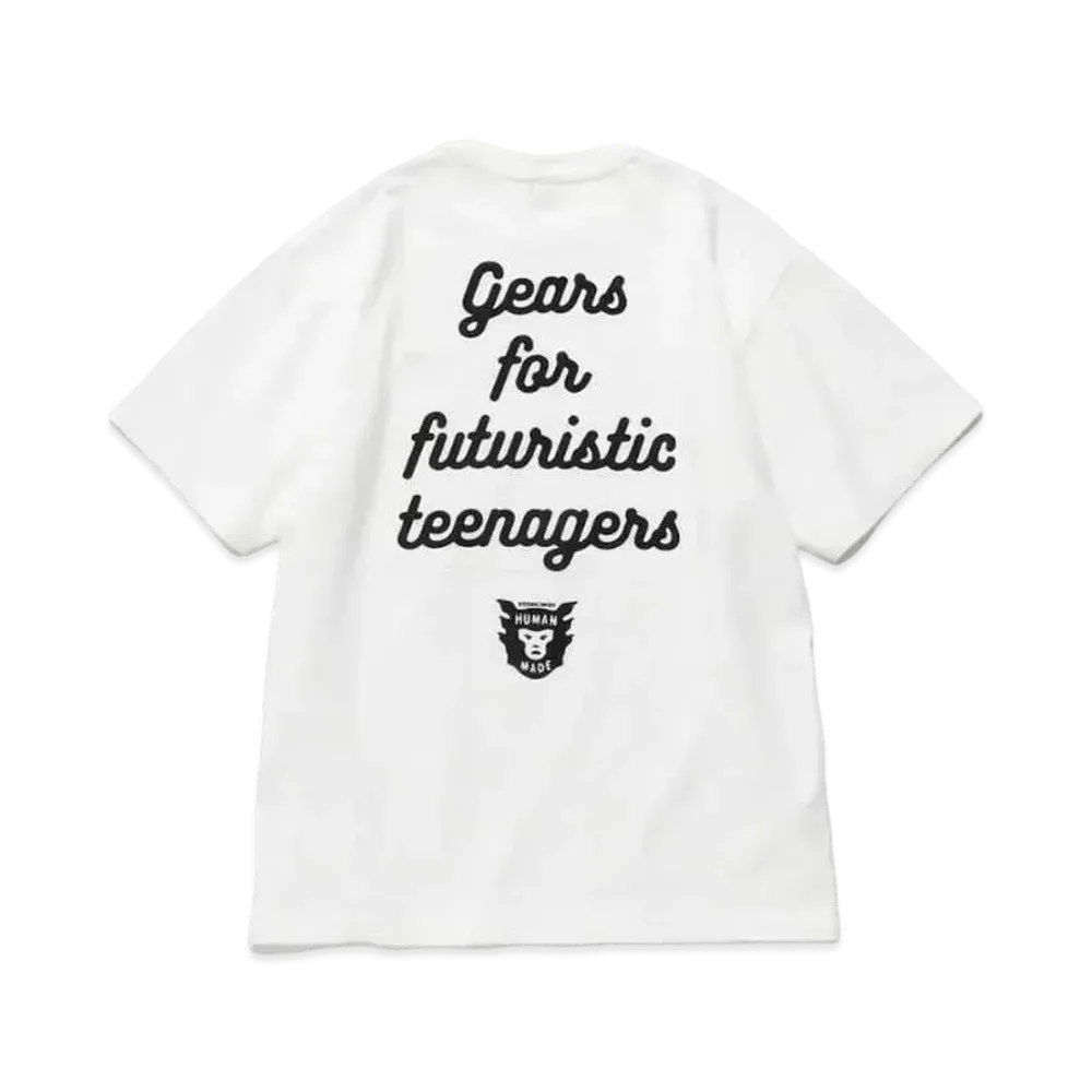 HUMAN MADE HEART BADGE T-SHIRT "White"