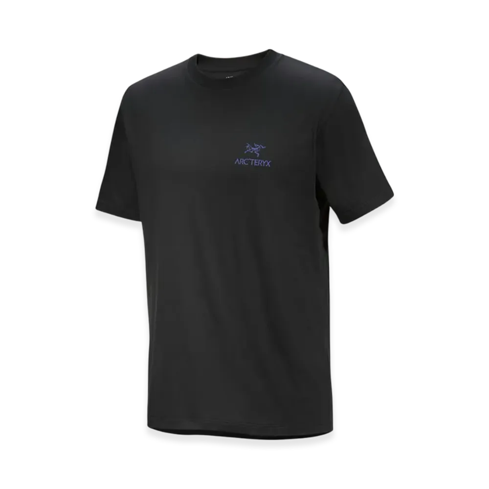 ARC'TERYX Kragg SL Cotton Bird Word SS M "Black/Electra" X000009535