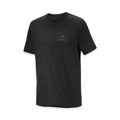 ARC'TERYX Kragg SL Cotton Bird Word SS M "Black/Electra" X000009535
