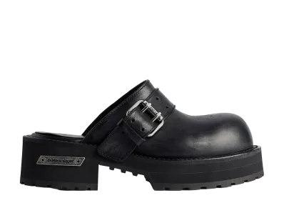 BALENCIAGA Women's Venom Sabot "Black"