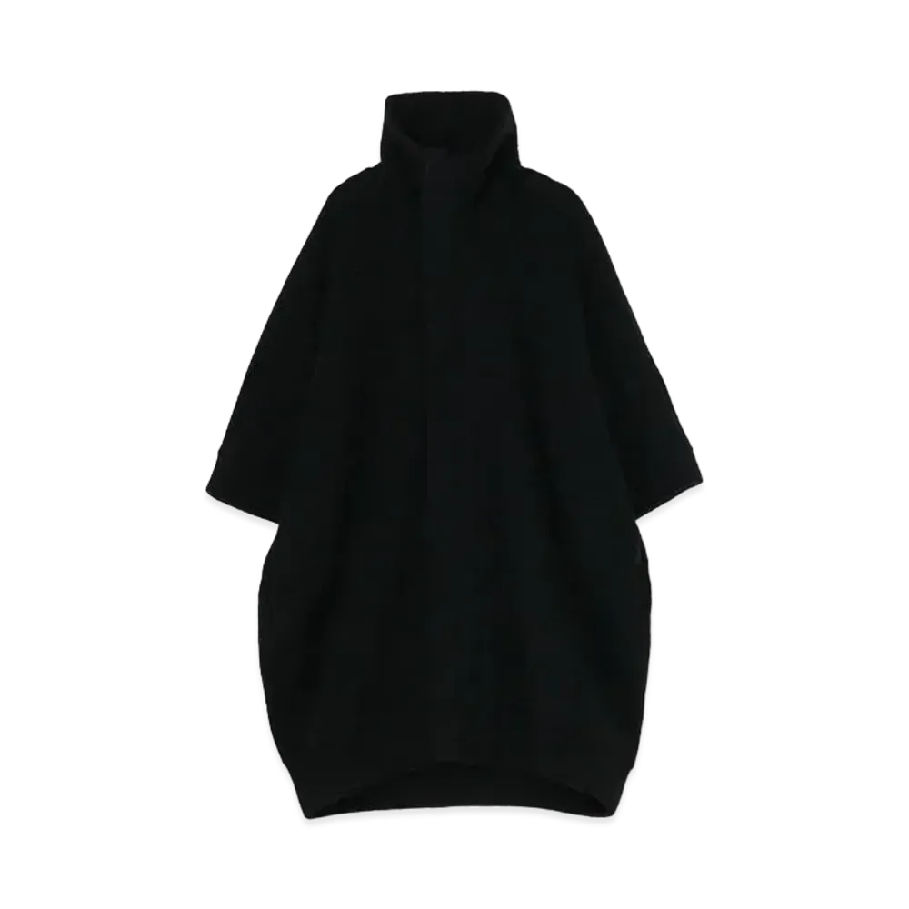 Yohji Yamamoto Y's PILE BIG HOODIE "Black"