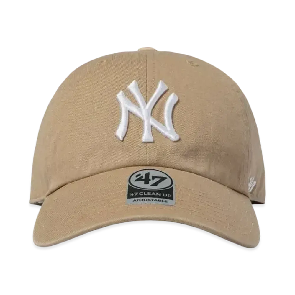 '47 YANKEES CLEAN UP KHAKI x WHITE LOGO "Khaki"