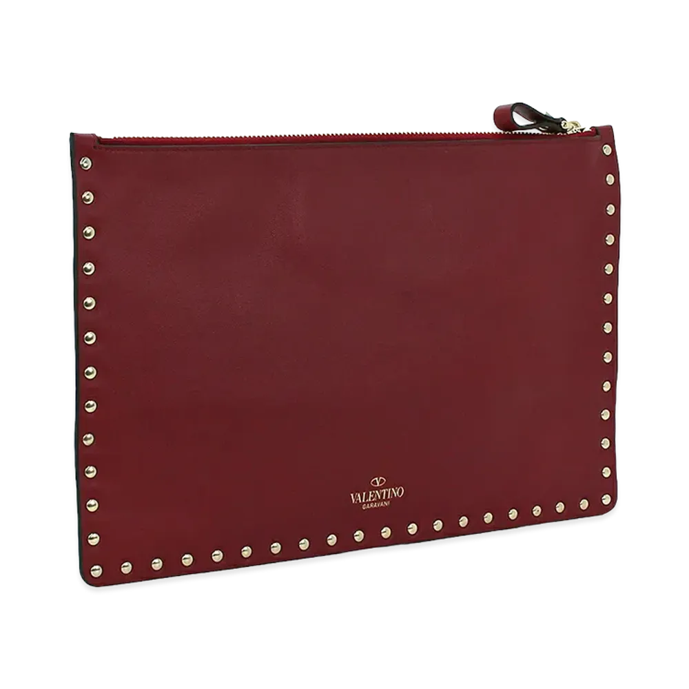 Valentino Women's Garavani Pouch "Rubino"