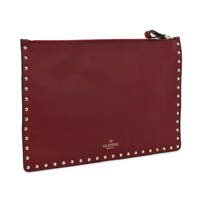 Valentino Women's Garavani Pouch "Rubino"