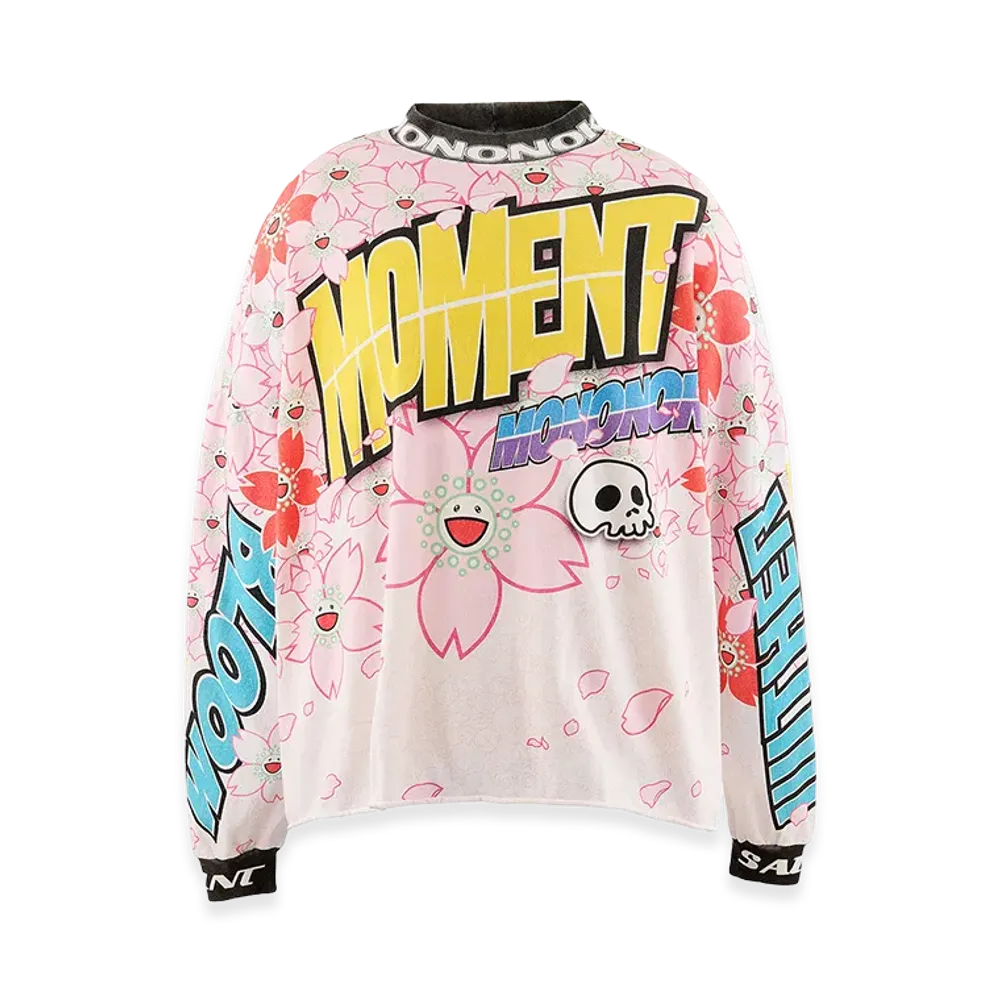 mononoke made LS T-Shirt Wide/Sakura "White"