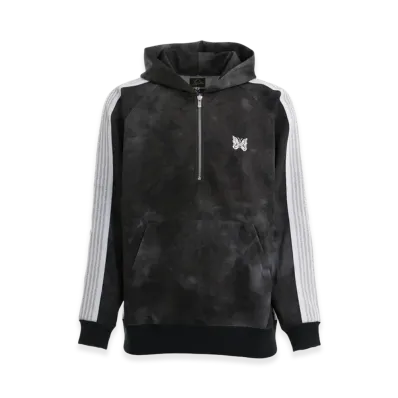 NEEDLES x Exclusive Nubian Half-Zip Track Jacket Poly Tie Dye "Tie Dye Black"