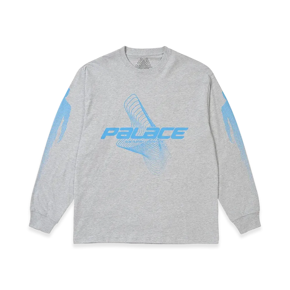 PALACE Metamorphosis Longsleeve "Grey Marl"