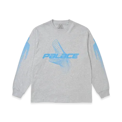 PALACE Metamorphosis Longsleeve "Grey Marl"