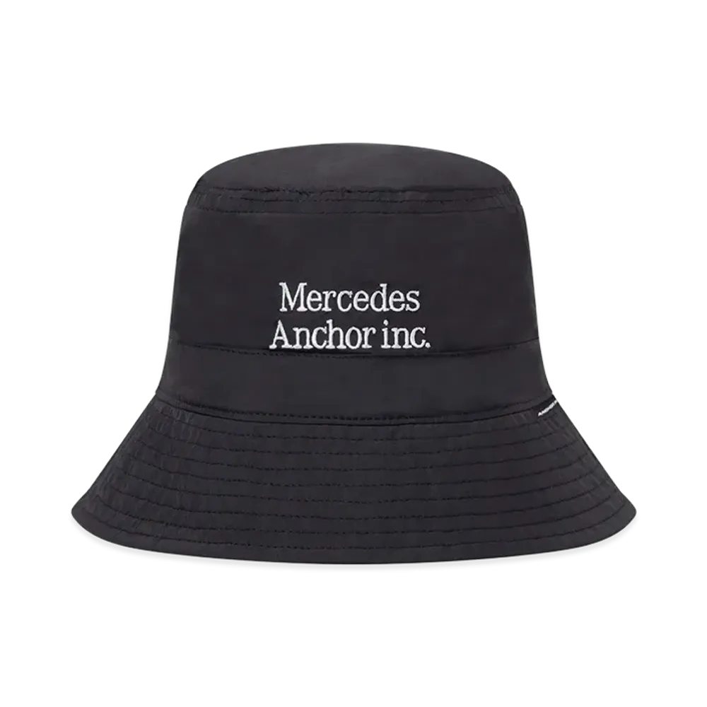 Mercedes Anchor inc. Packable Bucket Hat "Black"