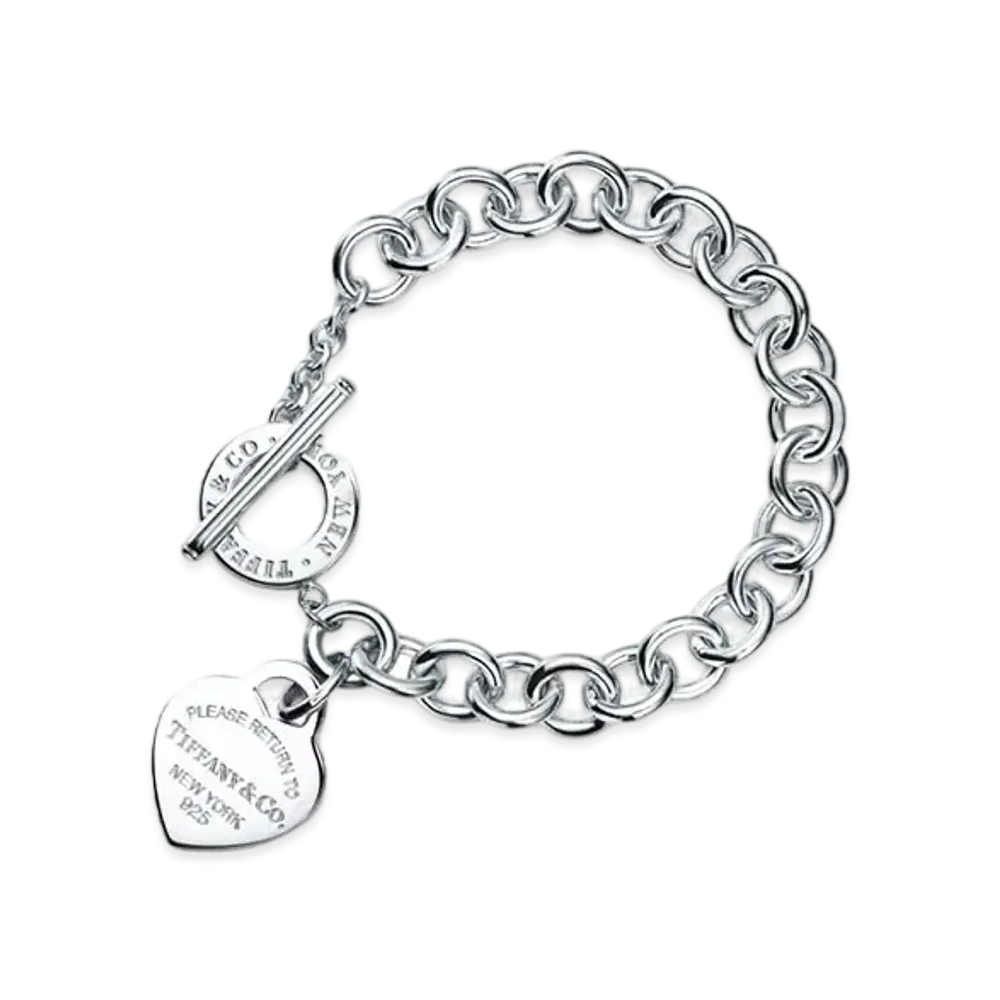 Tiffany & Co. Return to Tiffany Heart Tag Toggle Bracelet "Sterling Silver"