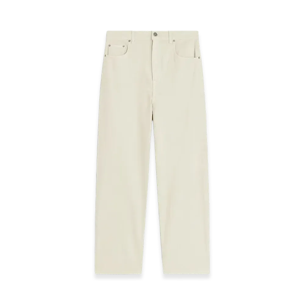 PHOEBE PHILO Women's Jeans "Ivory"