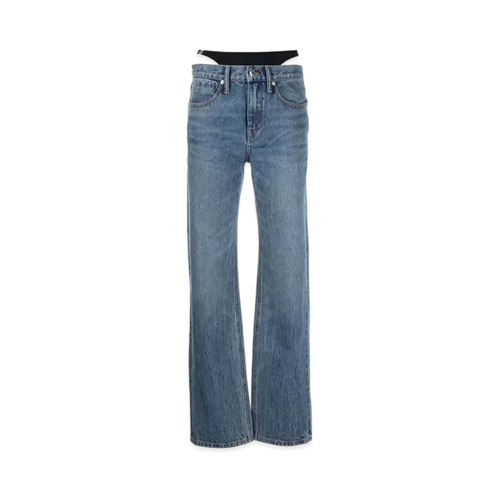 Alexander Wang Low West Jeans "Blue"
