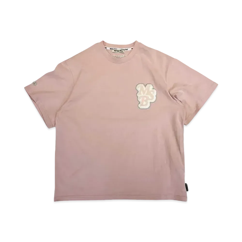 My Sugar Babe Wappen og logo tee "Pink"