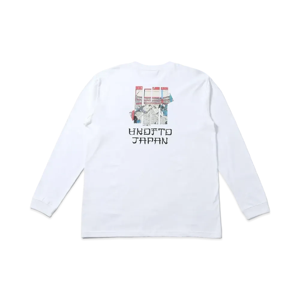 UNDEFEATED UKIYOE SUMO L/S TEE - 190052 "White"