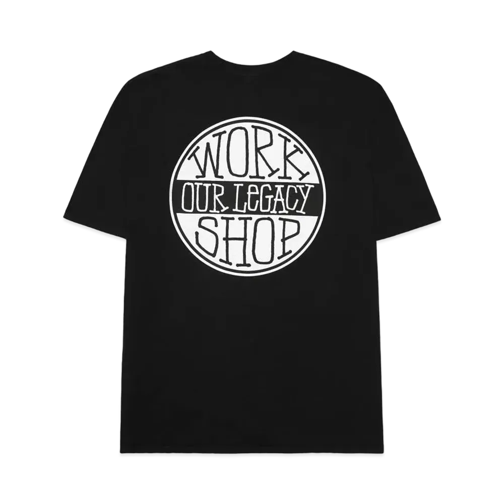 Stussy x Our Legacy Dot Pigment Dyed Tee "Black"