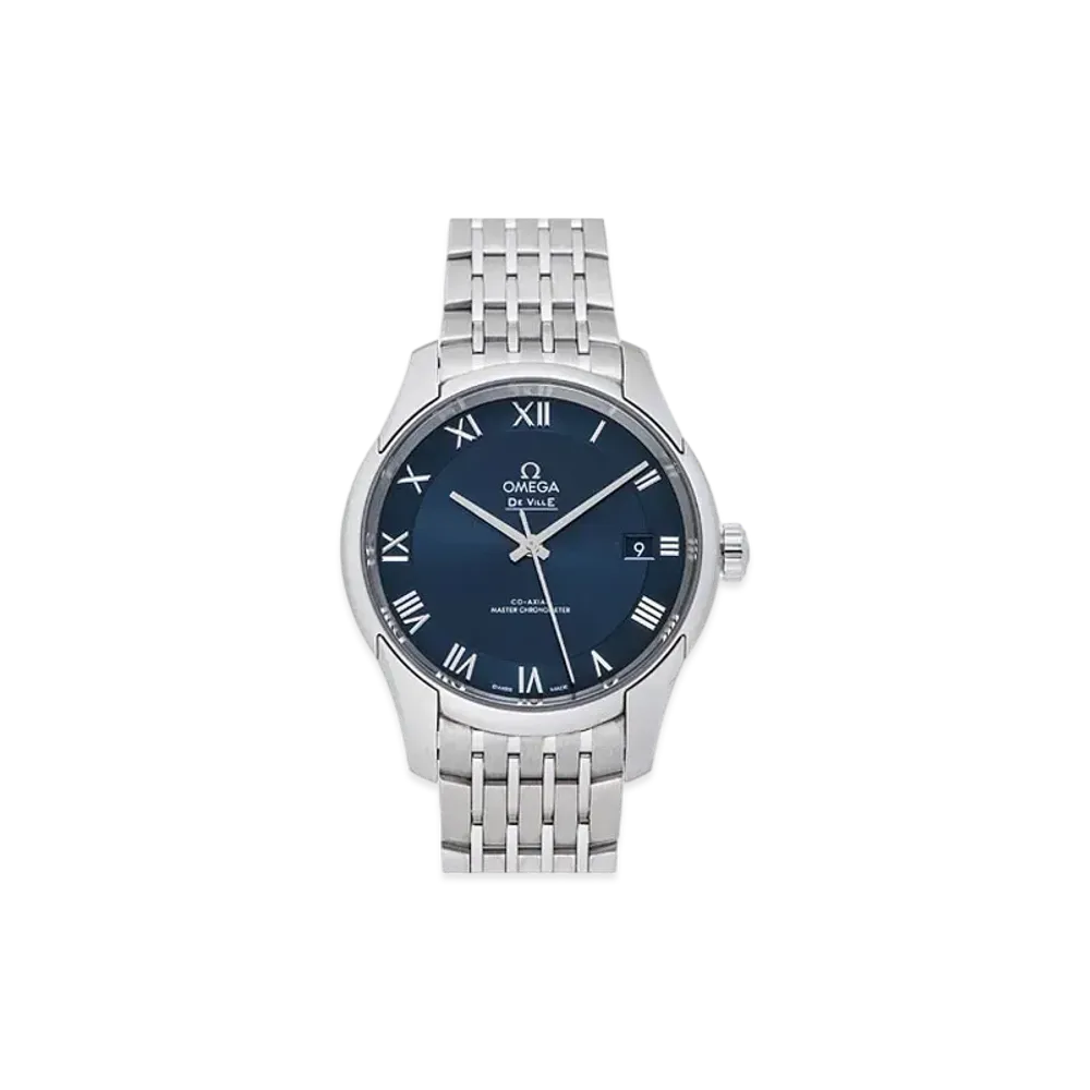 OMEGA De Ville Hour-Vision Master Chronometer "Blue" 433.10.41.21.03.001