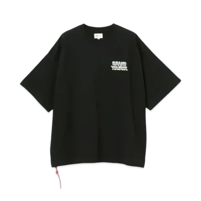 BEAMS Graphic Print Tee "Black"