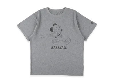 WIND AND SEA x SMOOTHY Baseball S/S Tee "Gray"