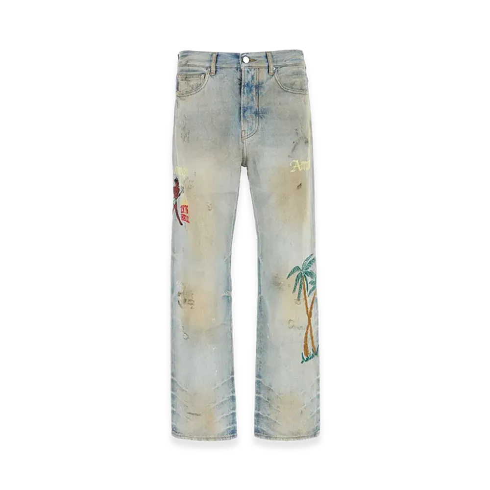 AMIRI Denim Jeans "Light Blue"