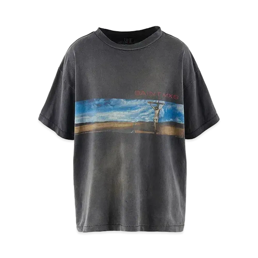 SAINT Mxxxxxx SS Tee/Sky "Black"