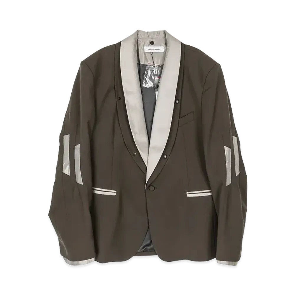KIKO KOSTADINOV Orson Formal Blazer Army "Green / Lavender"