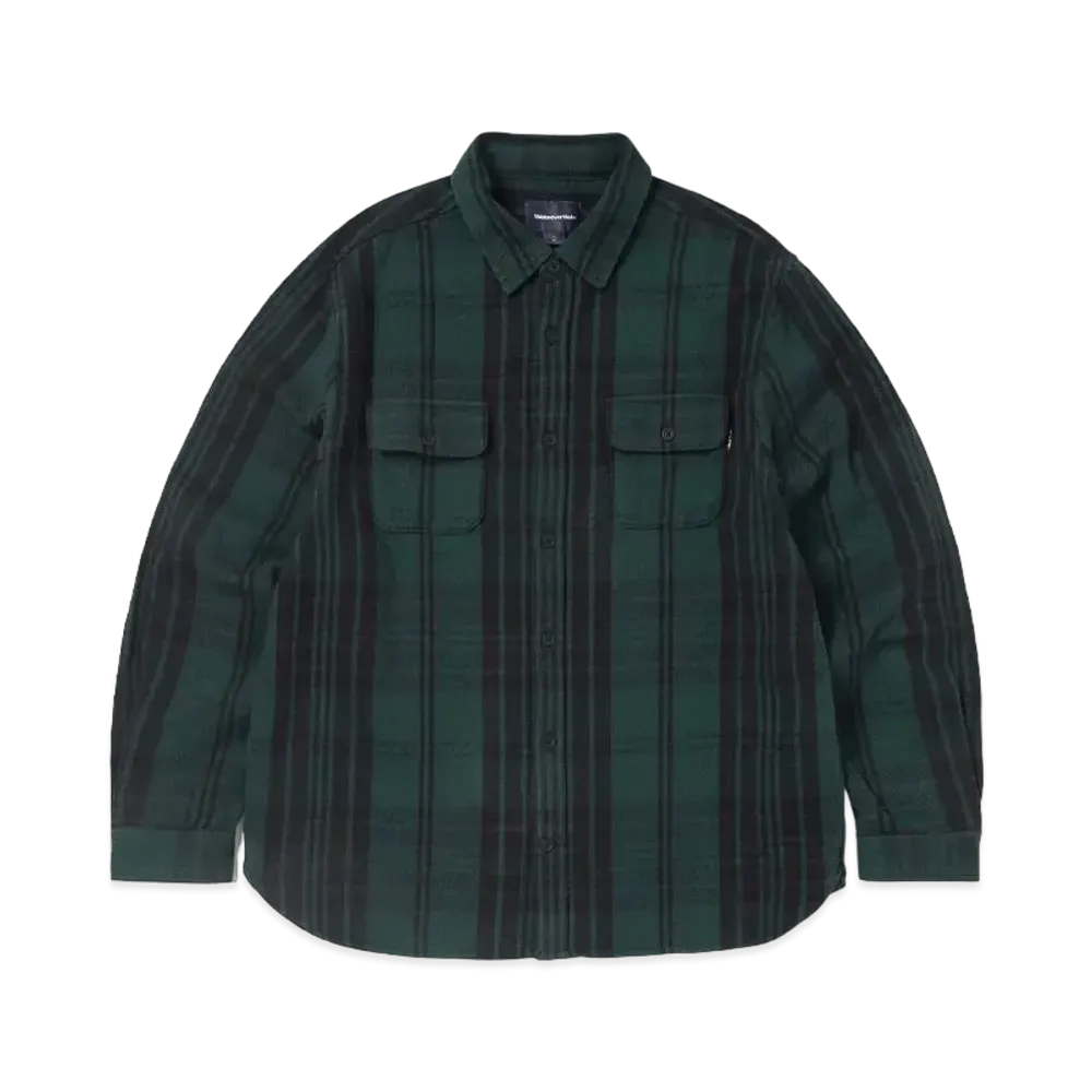 thisisneverthat Big Flannel Work Shirt "Green"