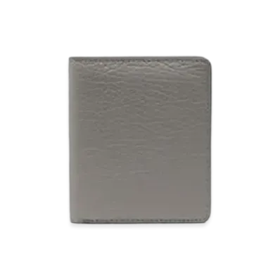 Maison Margiela Leather Popper Wallet "Grey"
