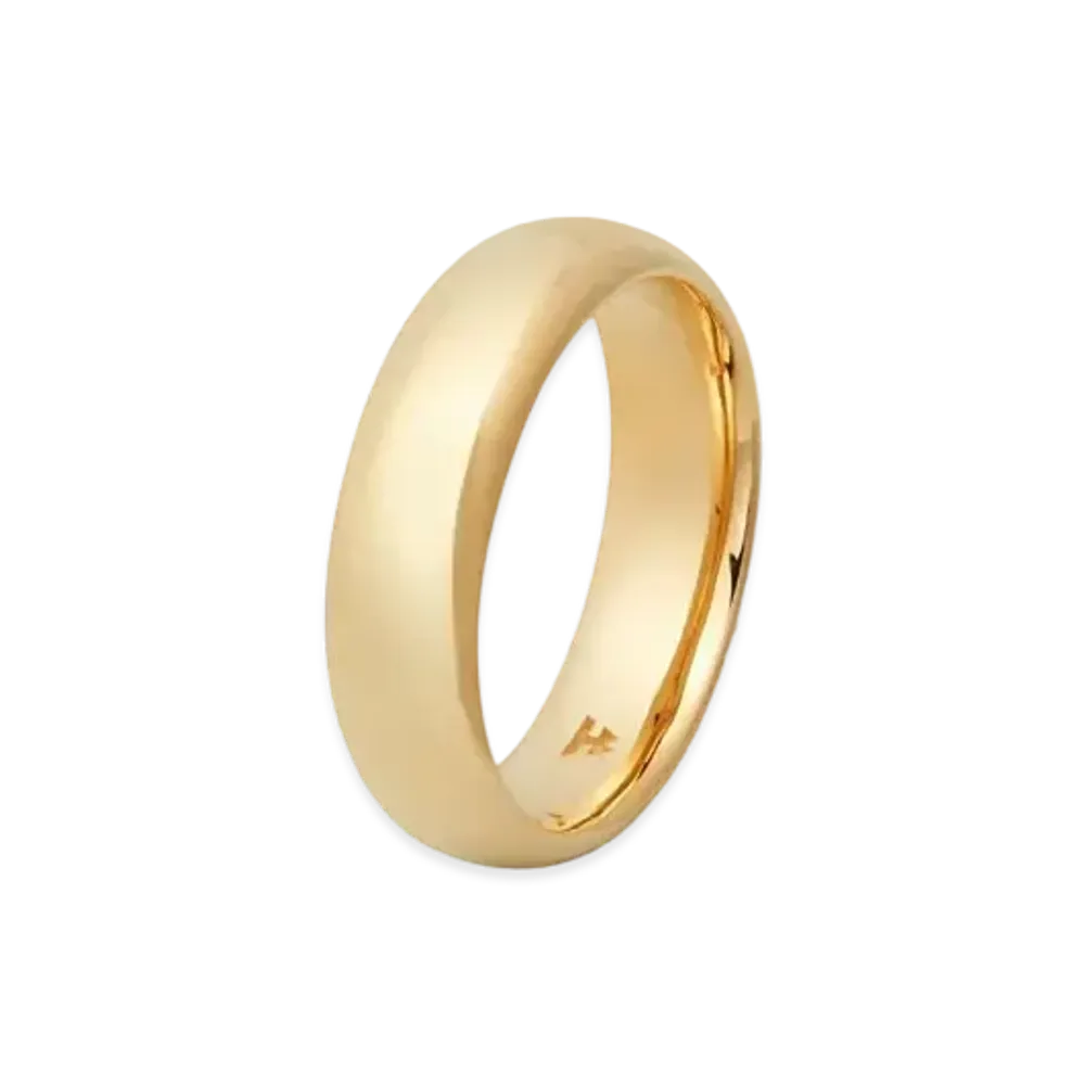 TOMWOOD Classic Band Large "Polished Gold"