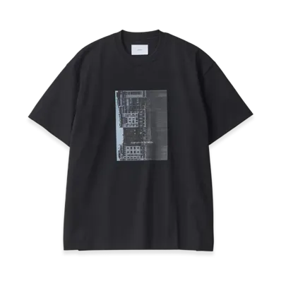 ssstein Oversized Print Tee -Subtlety- (Supima) "Black"