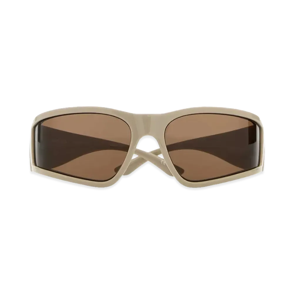 BALENCIAGA Sand Acetate Sunglasses "Beige"