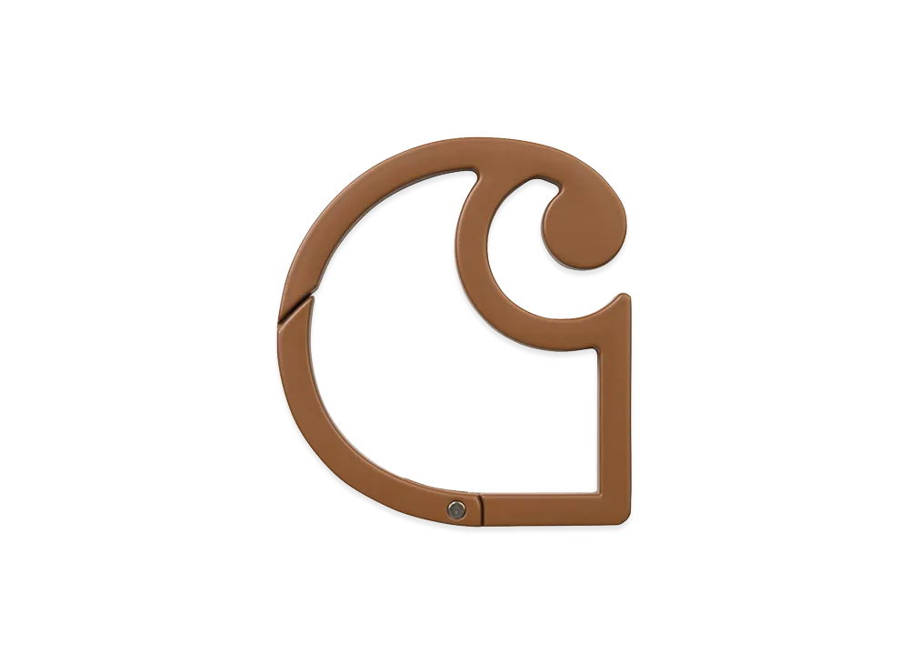 Carhartt WIP C-Logo Carabiner "Brown"