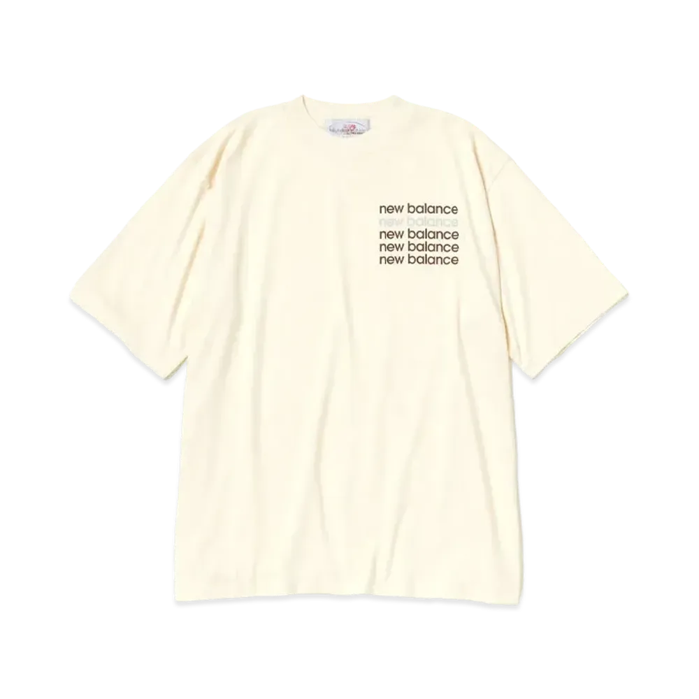 AURALEE x New Balance x TDS SS Tee Archive Graphic "Off White"