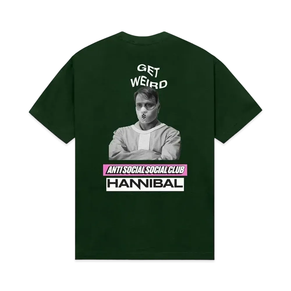 ANTI SOCIAL SOCIAL CLUB Hannibal Weird Tee "Forest Green"
