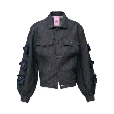 ANREALAGE Denim Jacket "Indigo"