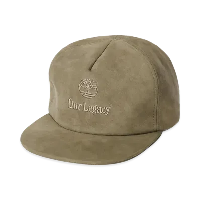 OUR LEGACY WORK x Timberland Weather Cap "Olive Nubuck"